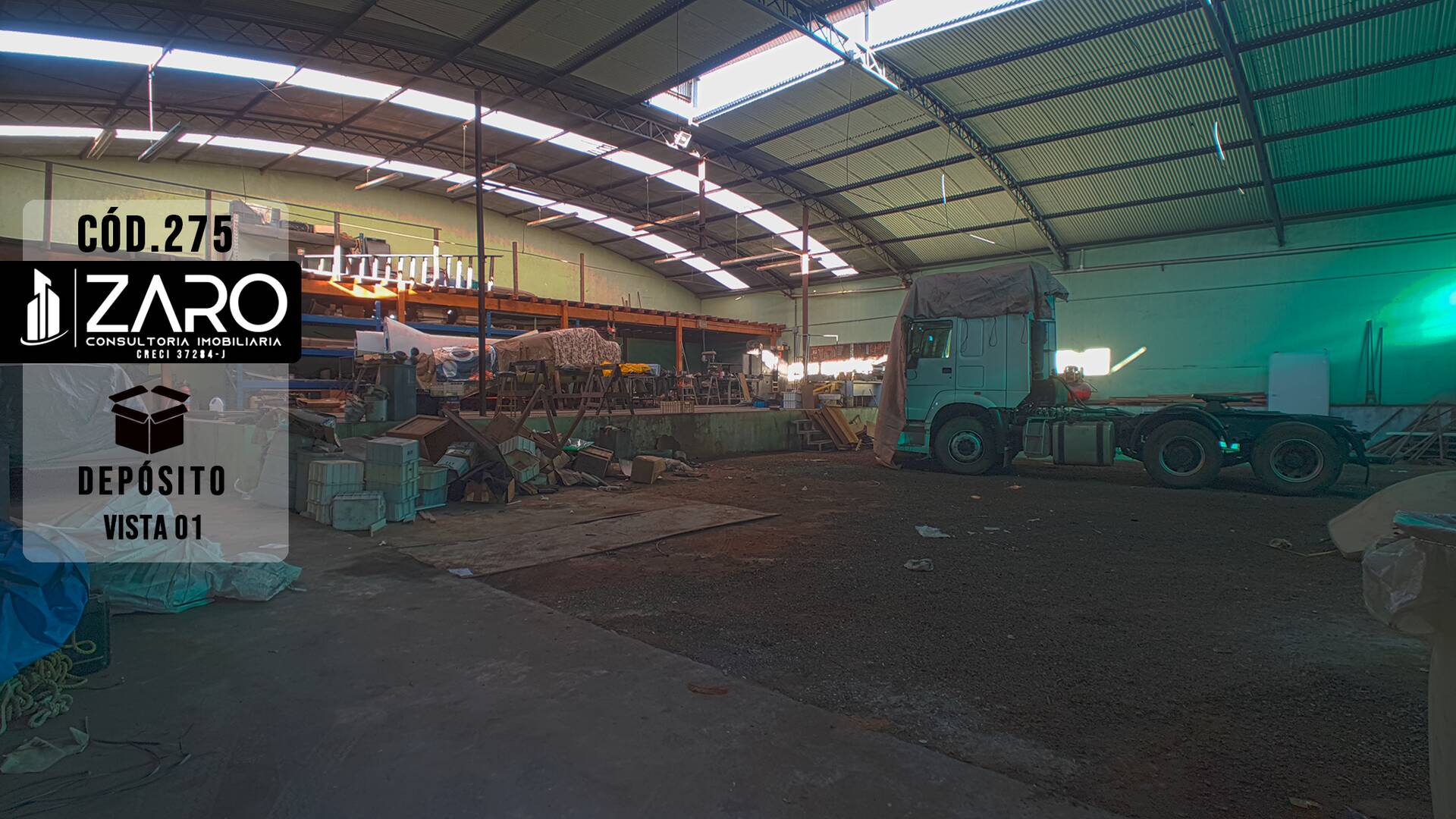 #275 - Barracão para Venda em Rio Claro - SP