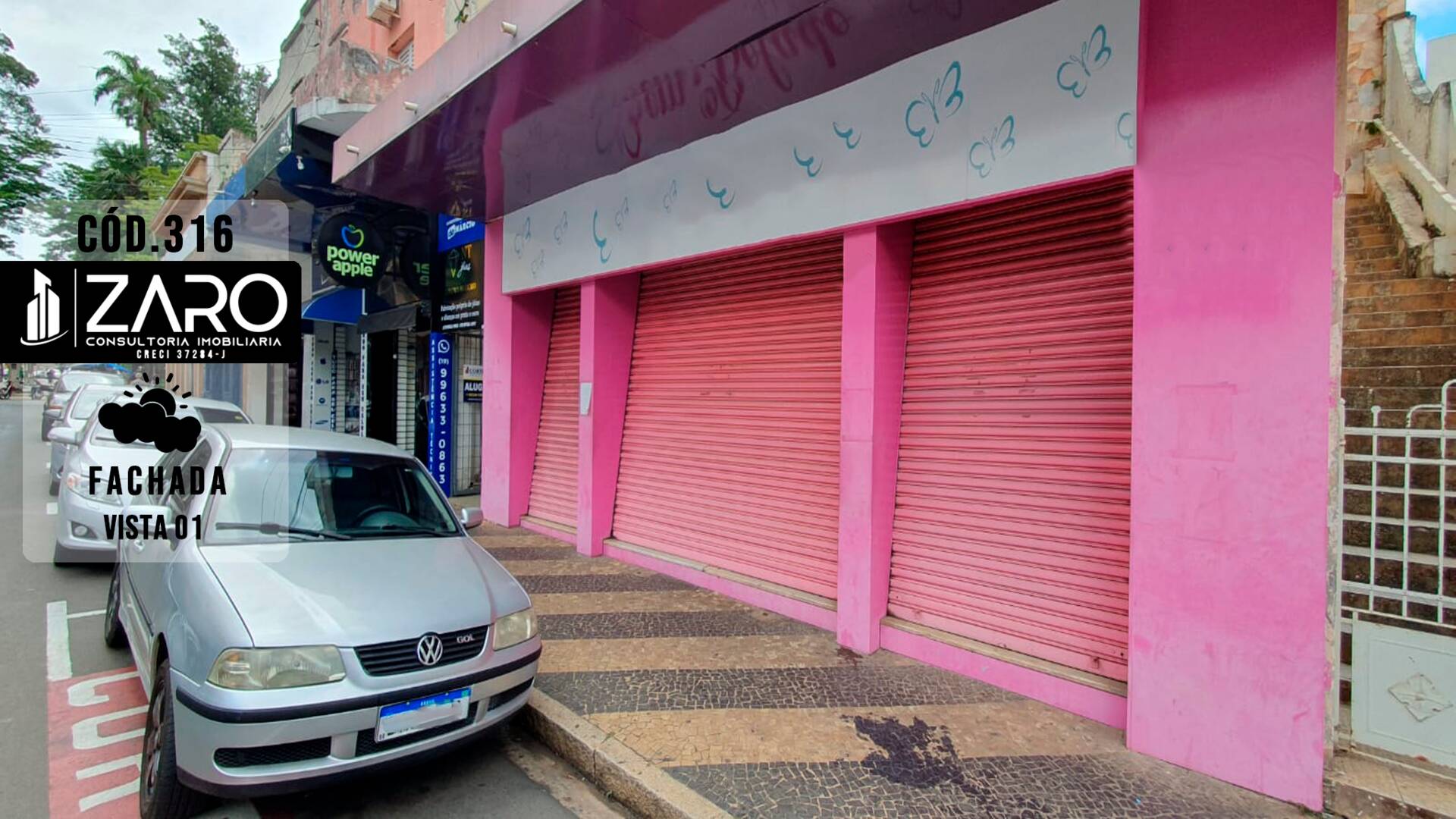 #316 - Salão Comercial para Locação em Rio Claro - SP